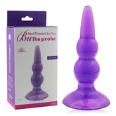 Aphrodisia Bulbed Anal Probe Butt Plugs